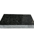24x12x4 Inch Flat Grave Marker - Emerald Pearl Granite Cemetery Headstone, Personalized Memorial Plaque for Loved Ones, Custom Engraved Tombstone for Cemetery, Outdoor Memorial Stone